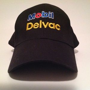 Mobil Delvac Hat Adjustable Strap EUC
